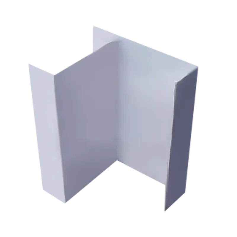 Materiał drzwi z pojedynczą uszczelką z profilu aluminiowego
