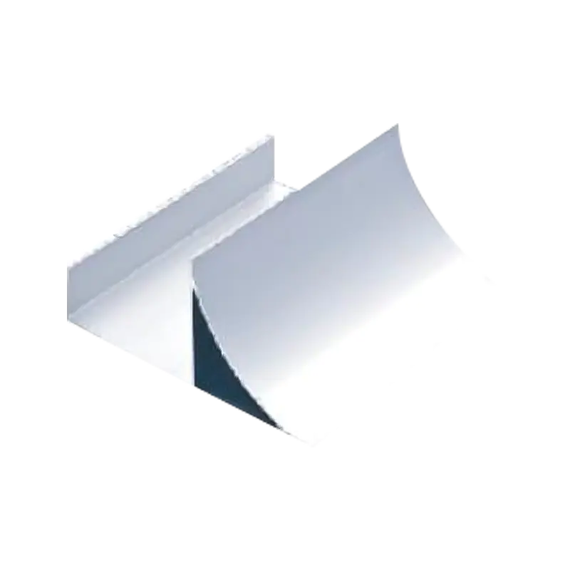Pojedyncze aluminium z rowkiem R