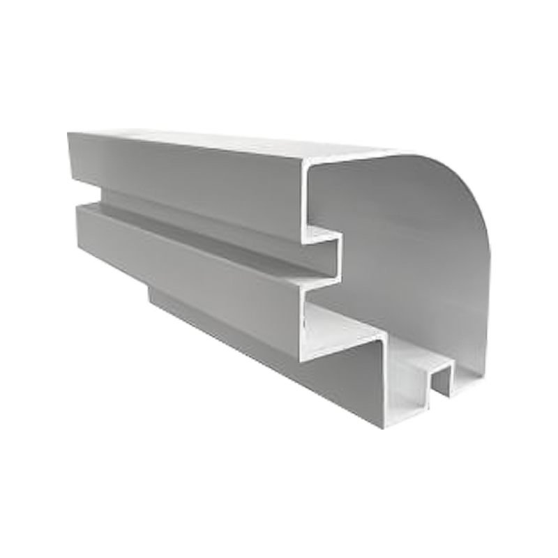 Płyta ręczna z profilu aluminiowego z cylindrem zewnętrznym